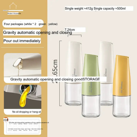 MH Isadora Effortless Pouring Automatic Oil Tank Set from MH
