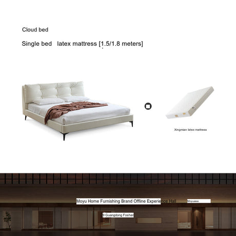 MOYU Elowen Sleek Compact Minimalist Bed from MOYU