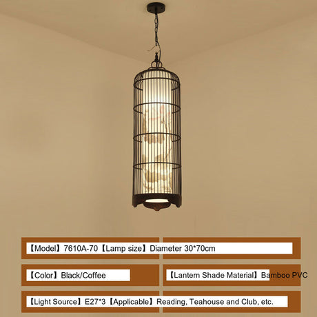 BOJI Hanzhou Elegant Fusion Ceiling Lamp from BOJI