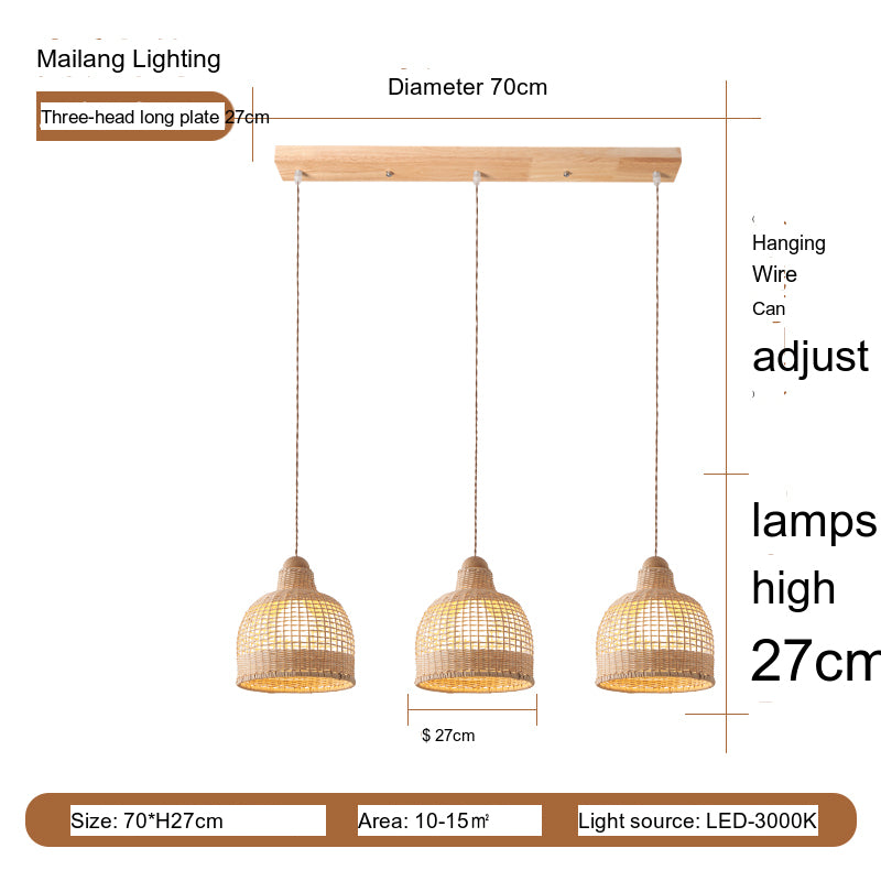 MAILANG Haruki Elegant Retro Light Strip - Ceiling Lamp from MAILANG