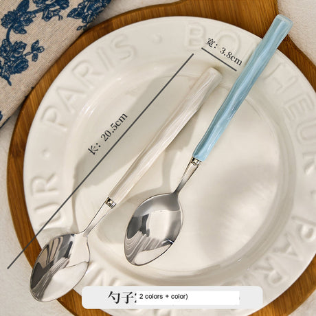 MOSE Colorful Pearl Glaze Spoon from MOSE
