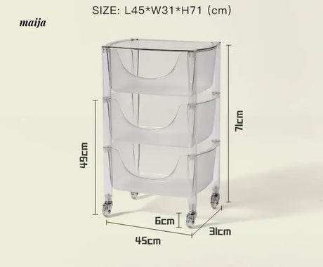 LAZYSPACE Ivy Acrylic Storage System from LAZYSPACE