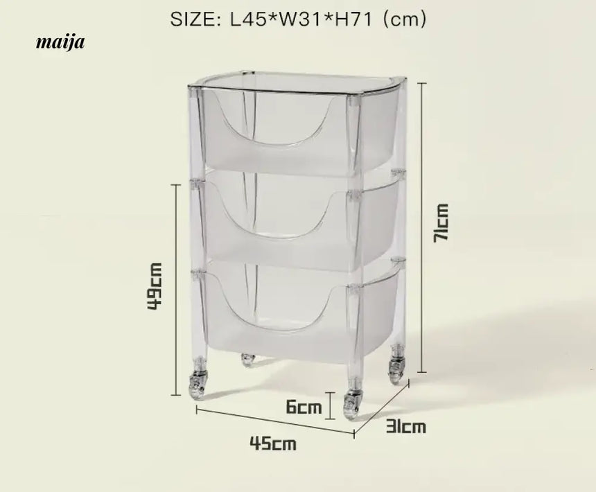 LAZYSPACE Ivy Acrylic Storage System from LAZYSPACE