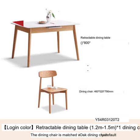 GENJI Hiroshi Solid Wood Folding Dining Table from GENJI