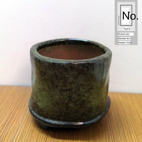 PAULOWNIA Yuna Unique Stone-Look Small Flowerpot from PAULOWNIA