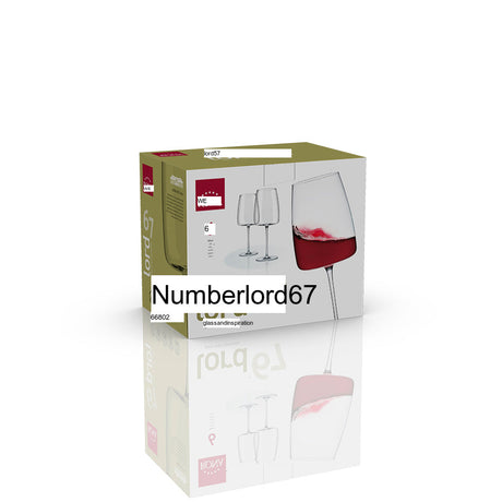 RONA Lord Series Crystal Red Wine Glasses from HOBBYTREE