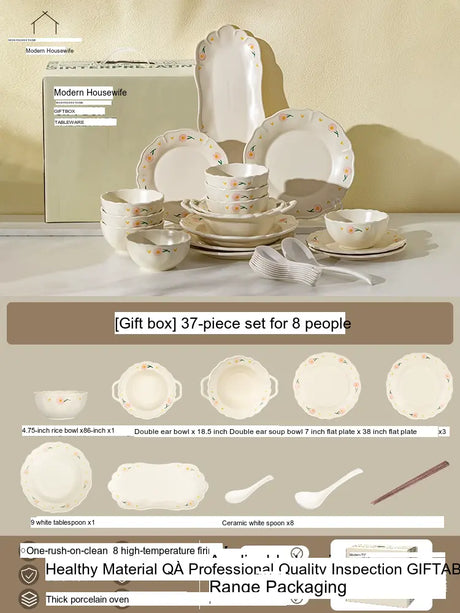 MH Elowen Elegant Dinnerware Gift Set from MH