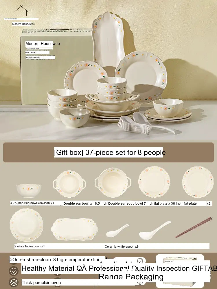 MH Elowen Elegant Dinnerware Gift Set from MH