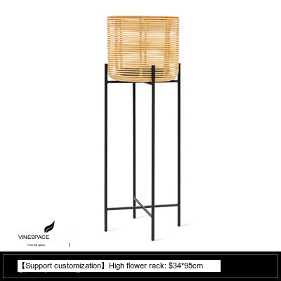 RATTAN SPACE Thibault Cozy Three-Piece Vine Chair Set from RATTAN SPACE