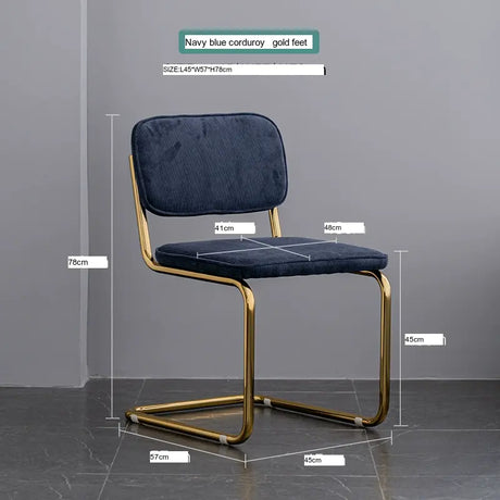 ABOUT WHITE Penelope Vintage Elegant Iron Dining Chair from ABOUT WHITE