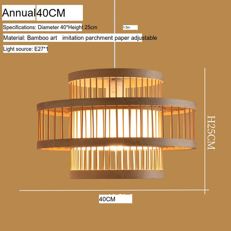 BOJI Haruki Elegant Japanese Ceiling Lamp from BOJI
