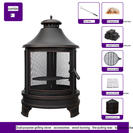 ZIYE Kintaro Efficient Charcoal Outdoor Stove from ZIYE
