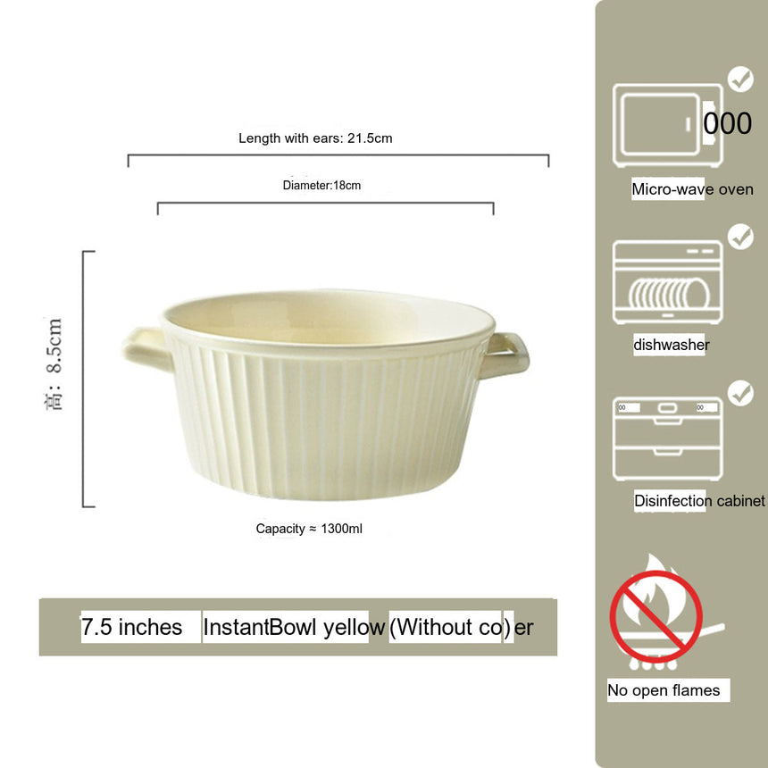 MOSE Double-Ear Instant Noodle Bowl from MOSE