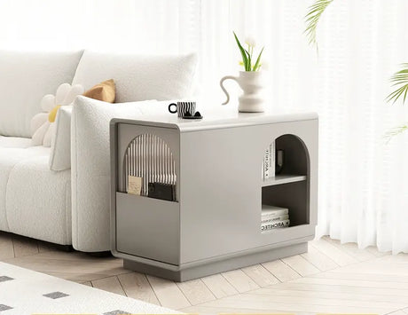 LINYUE Ivy Cream Style Movable Side Table from LINYUE