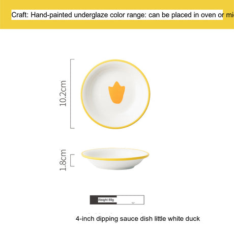 LIVETAI Calypso Charming Ceramic Soup Bowl Tableware Set from LIVETAI