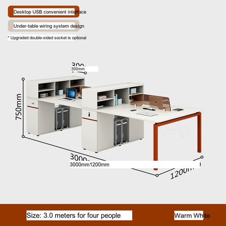 MUTINI Calypso Minimalist Ergonomic Office Desk Set from MUTINI