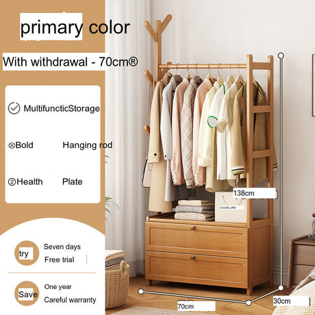 EASYREST Tamsin Elegant Natural Wood Storage Hanger from EASYREST
