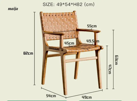 LAZYSPACE Lily Retro Saddle Chair from LAZYSPACE