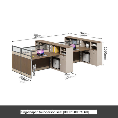 MUTINI Isadora Sleek Modern Office Booth Set from MUTINI