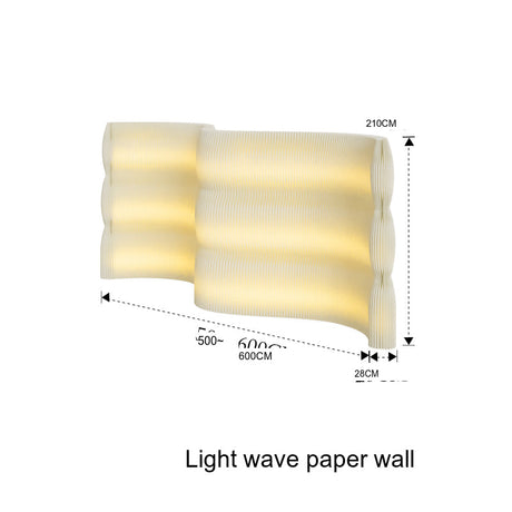 SHIBA Kyushu Elegant Lighting Folding Partition Decor from SHIBA