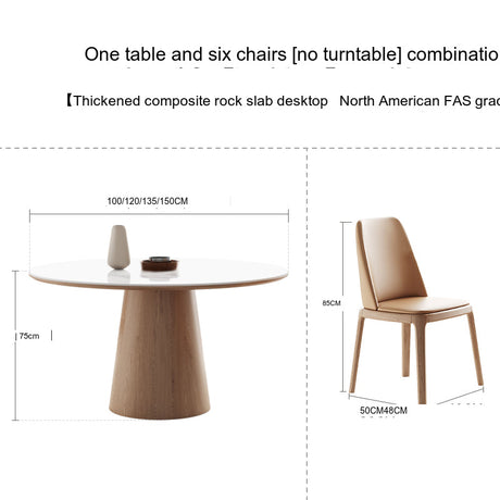 OROMA Lysandra Sleek Modern Dining Set from OROMA
