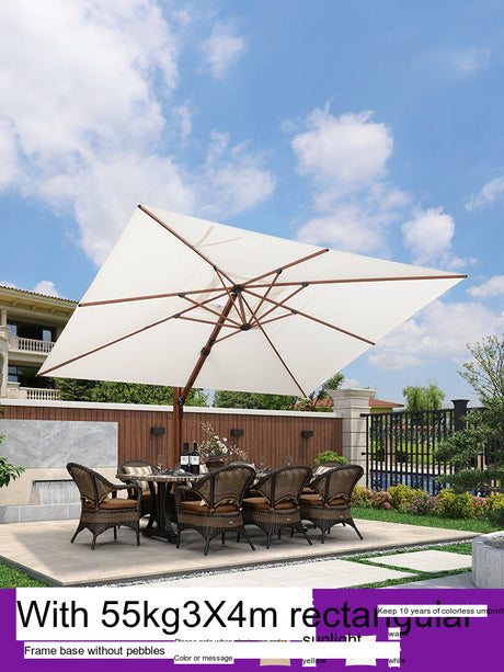 ZIYE Shinjuku Elegant Solar-Powered Street Umbrella Villa from ZIYE