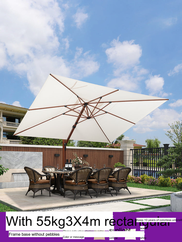 ZIYE Shinjuku Elegant Solar-Powered Street Umbrella Villa from ZIYE