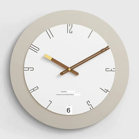 MANDELA Elysia Sleek Minimalist Luxury Wall Clock from MANDELA