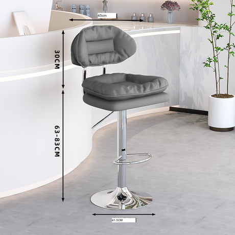 YITAO Lira Elegant Lift-Back Bar Stool from YITAO