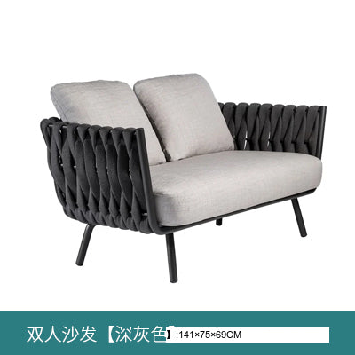 RATTAN SPACE Alhambra Waterproof Nordic Garden Chair Set from RATTAN SPACE