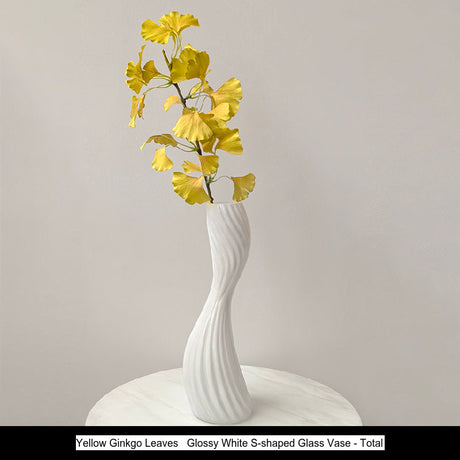 LIVETAI Marisol Elegant Modern Glass Vase from LIVETAI