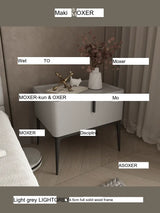 MOXER Lira Modern Simple Nightstand Table from MOXER