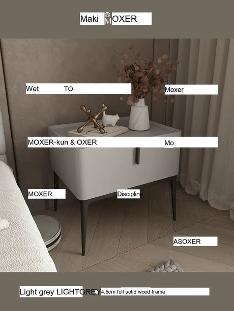 MOXER Lira Modern Simple Nightstand Table from MOXER