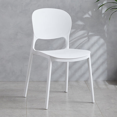 A&D Callidora Minimalist Durable Plastic Dining Chair from A&D