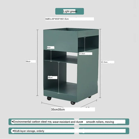 ABOUT WHITE Candelaria Minimalist Storage Coffee Table from ABOUT WHITE
