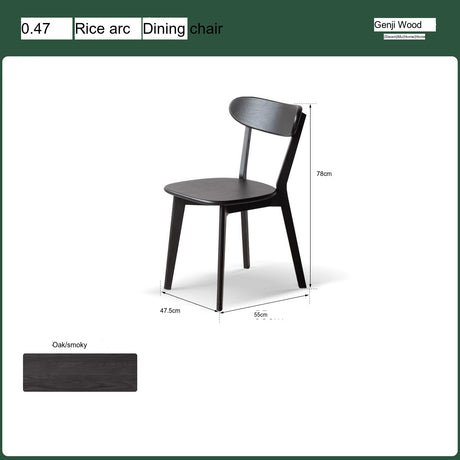 GENJI Hyun-Soo Scandinavian Natural Wood Highchair from GENJI