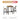 WEIMEI Fuzhou Vintage Rustic Square Table - Industrial Style Bistro Table from WEIMEI