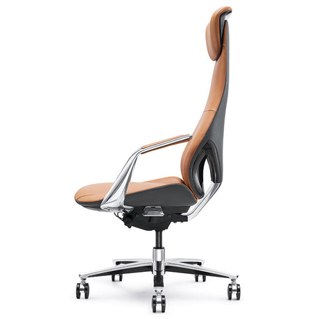 MEDELIN Santiago Ergonomic Comfort Leather Office Chair from MEDELIN