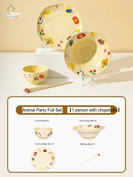 MH Elowen Stylish Tableware Set - Dinner Plate Gift Box from MH