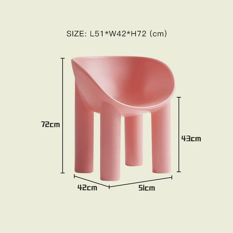 LAZYSPACE Zoey Elephant Legs Chair from LAZYSPACE