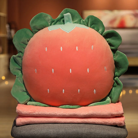 DANDELION Marisol Cozy Cartoon Coral Flannel Summer Towel from DANDELION