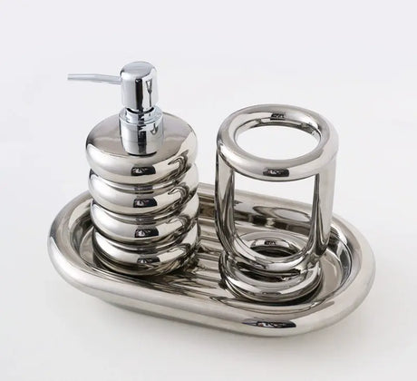 LENYVASEN Esme Elegant Bathroom Wash Cup Set from LENYVASEN