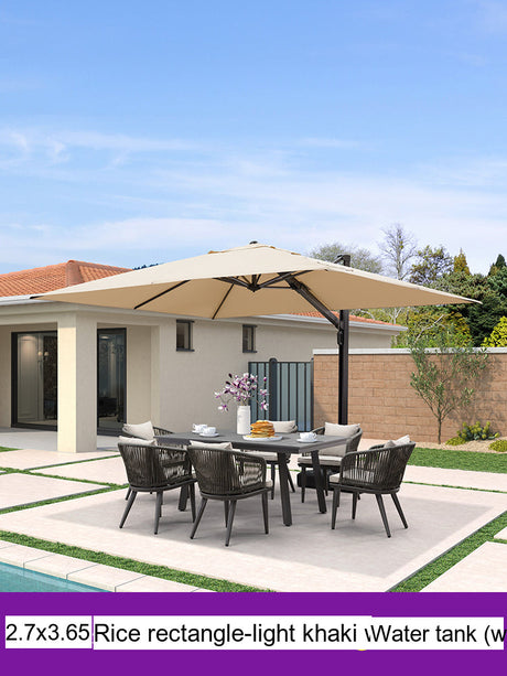 ZIYE Ryuichi Stylish Solar-Powered Umbrella Villa from ZIYE