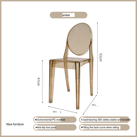NIYE Leopold Modern Stylish Acrylic Leisure High Chair from NIYE