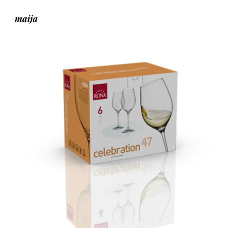 RONA Bordeaux Wine Glass Crystal Champagne Glass Set from RONA