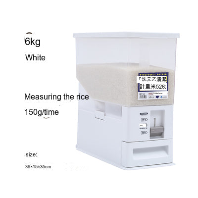 BOER Akihiko Moisture-Proof Insect-Resistant Rice Storage Cylinder from BOER