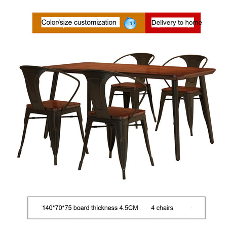 WEIMEI Lira Elegant Vintage Design Dining Table Set from WEIMEI