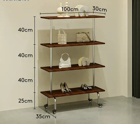 SM Liam Black Shoes and Clothing Stand from SM