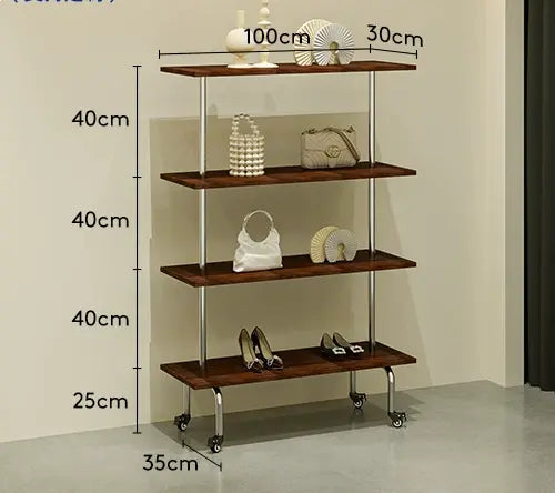 SM Liam Black Shoes and Clothing Stand from SM