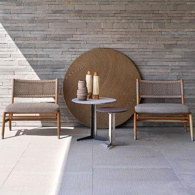 RATTAN SPACE Elowen Rustic Scandinavian Leisure Coffee Table Set from RATTAN SPACE
